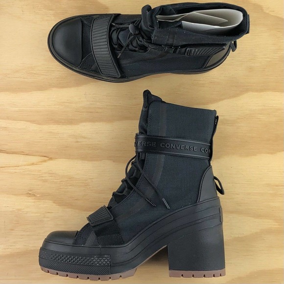 Converse Chuck Taylor All Star GR82 Heel Boots Sz - Picture 2 of 9